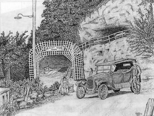 September 2000, Rockyside Park by Megan Reid