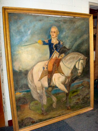 Painting of George Washington