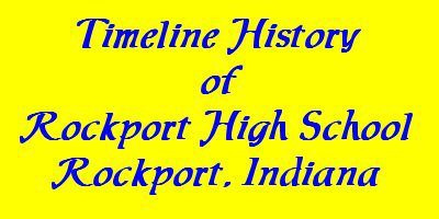 Timeline History of Rockport High School
