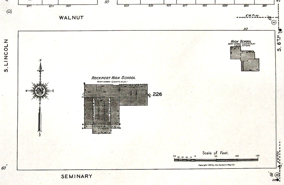 Map of Rockport High School Campus