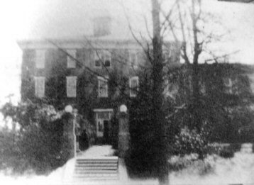 Rockport High School Front View in 1938