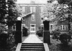 Rockport High School Front View Postcard