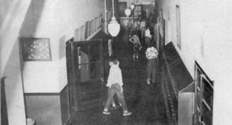 Rockport High School Hall from 1953 Yearbook