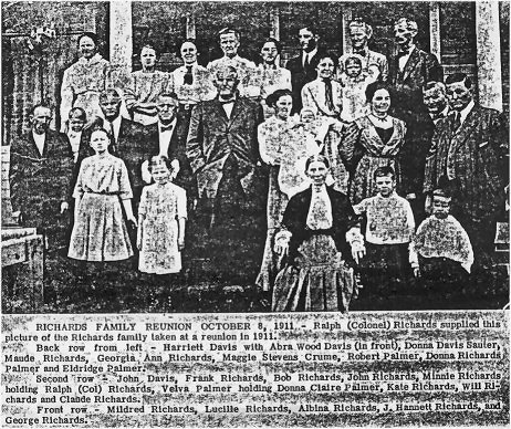 1911 Richards Family Reunion